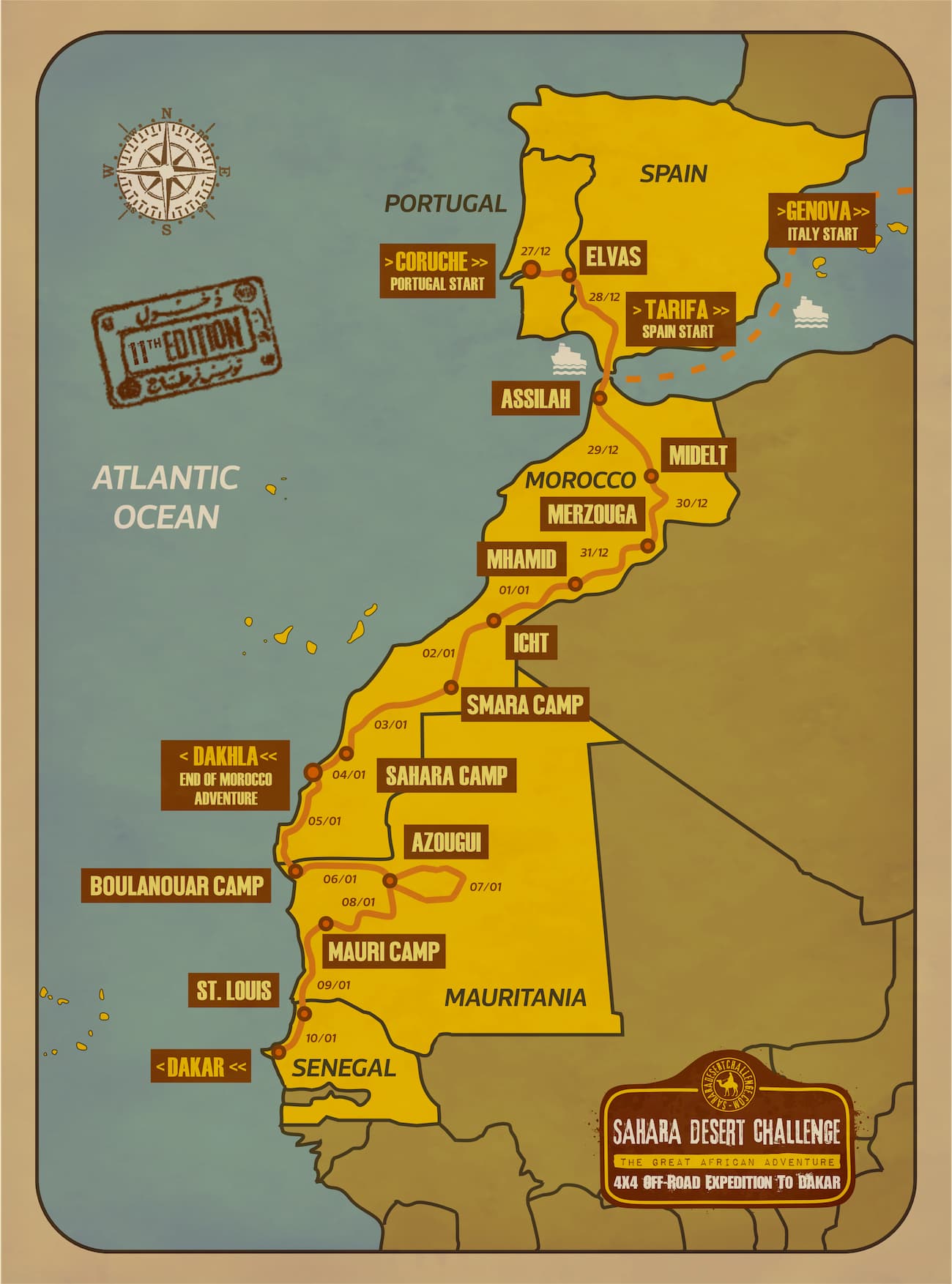 Les raids du second semestre 2024 Les raids du second semestre 2024