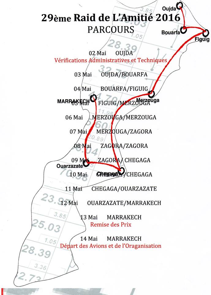 29° Raid de l'Amitié 2016