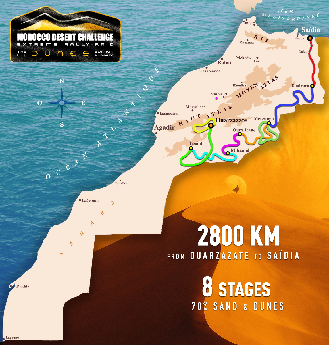 Morocco Desert Challenge 11° Edition, The Dune Challenge Morocco Desert Challenge 11° Edition, The Dune Challenge