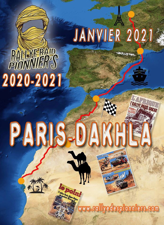 Rallye Raid Les Pionniers de l’Histoire Maroc édition