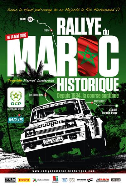 7ème édition du Rallye du Maroc Historique Du 09 au 14 mai 2016 7ème édition du Rallye du Maroc Historique Du 09 au 14 mai 2016