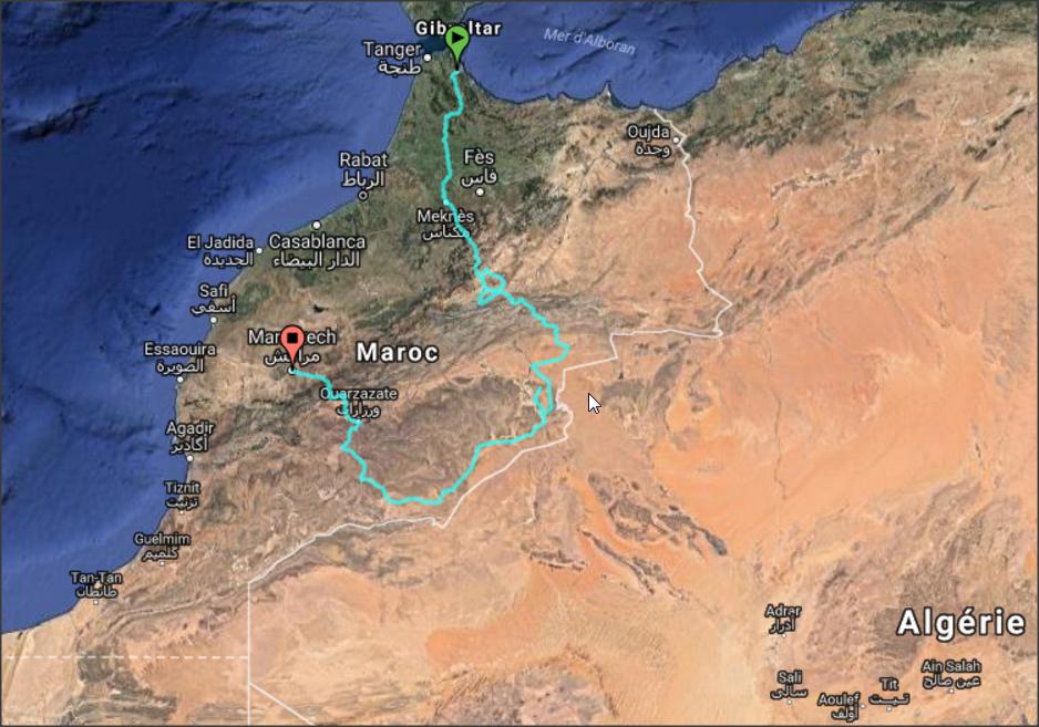 Renault-raid Maroc Historique