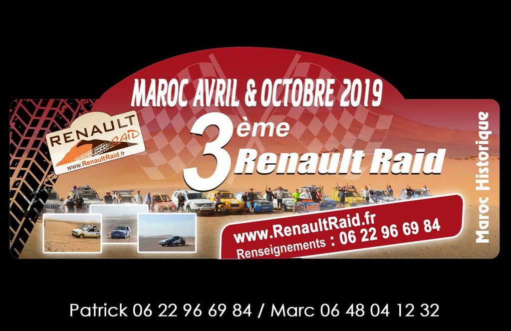 Renault-raid Maroc Historique