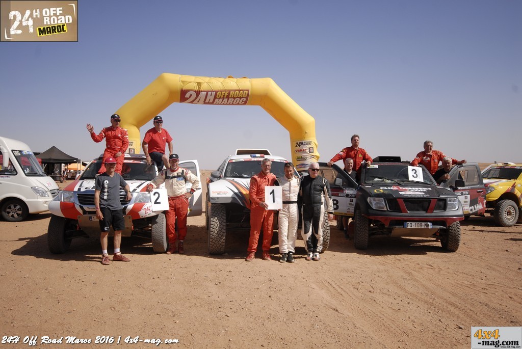 24H Off Road Maroc 2016 Classement en images