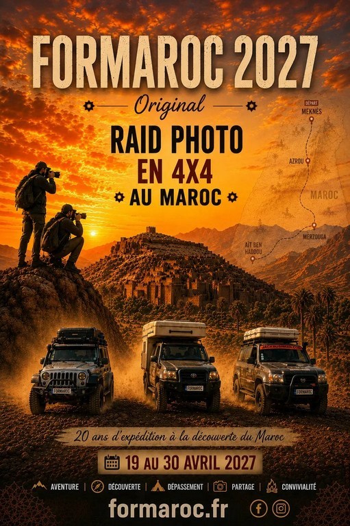 Les raids du 01 semestre 2027