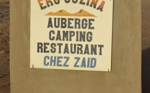 Chez Zaïd.  Auberge Restaurant Camping. Erg Ouzina